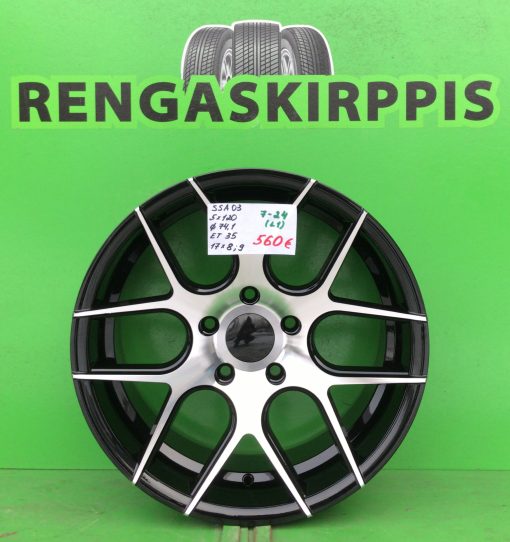 17" 5x120 KR74,1 ET35 8"/9"