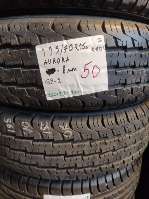 K 195/60R15 Nokian kitka 5-6mm / K2-K