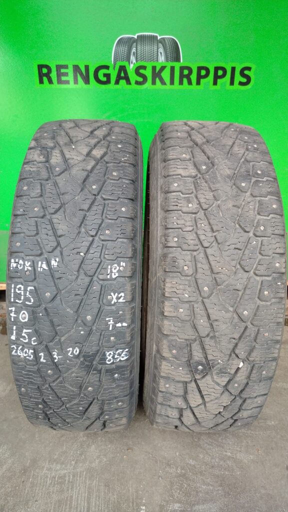 K 195/70R15c Nokian nasta 7mm 2V10