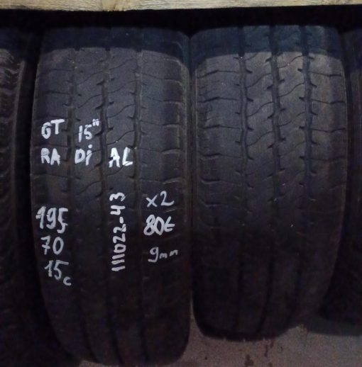 195/70R15C GT Radial 9mm kesä / K5