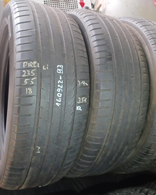 K 235/55R18 Pirelli kesä 3-4mm / K3