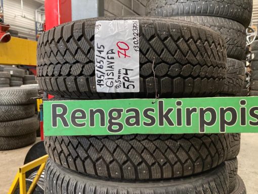 K 195/65R15 Gislaved nasta 8,5mm DOT19 5P4