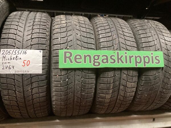 K 205/55R16 Michelin kitka 5mm DOT13 2V64