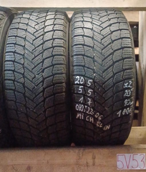 K 205/55R17 Michelin kitka 10mm / V53
