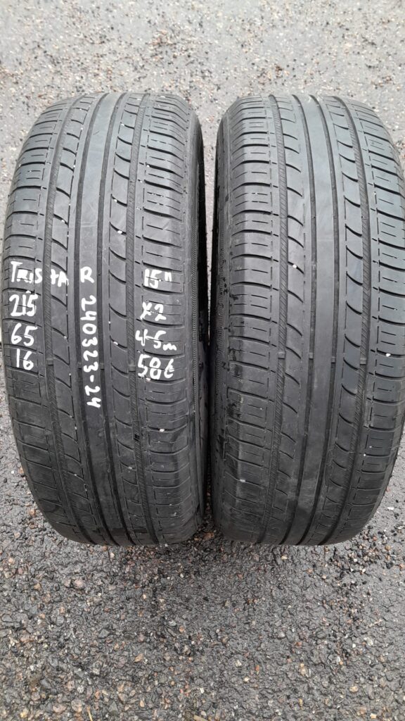 K 215/65R16 Tristar kesä 4-5mm Dot15