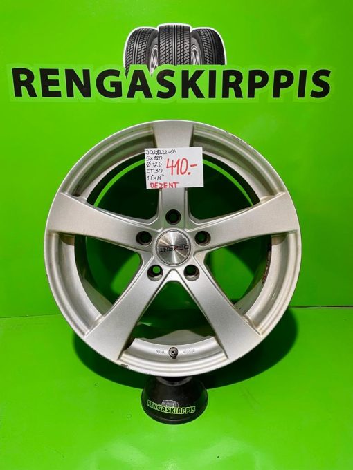 17" 5x120 ET30 K72,6 (17x8) Dezent ***