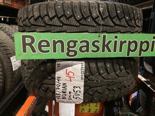 K 185/70R14 Nokian nasta 8mm DOT15 5V53