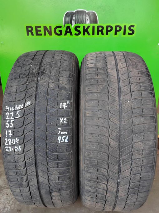K 225/55R17 Michelin kitka 3mm K4