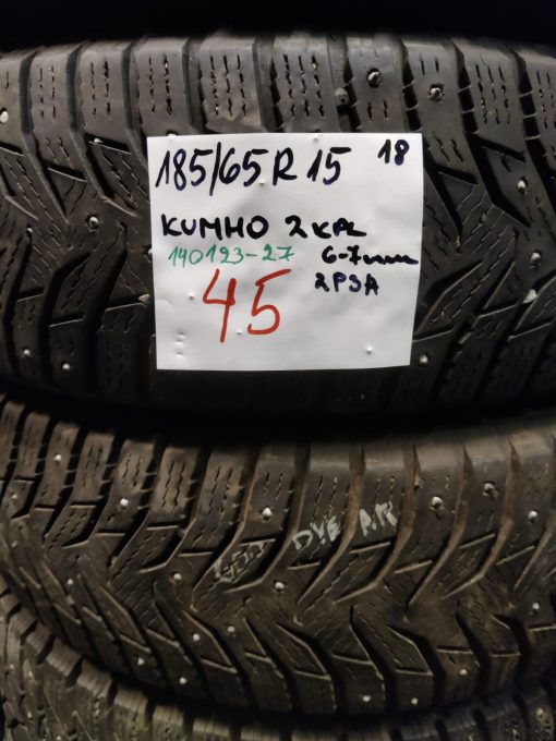 K 185/65R15 Kumho nasta 6-7mm / 2P3A