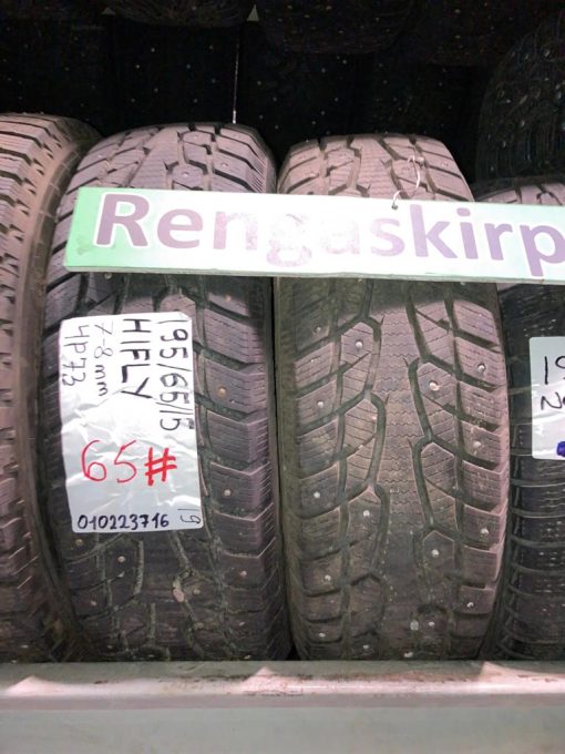 195/65R15 Hifly nasta 7-8mm / 4P73