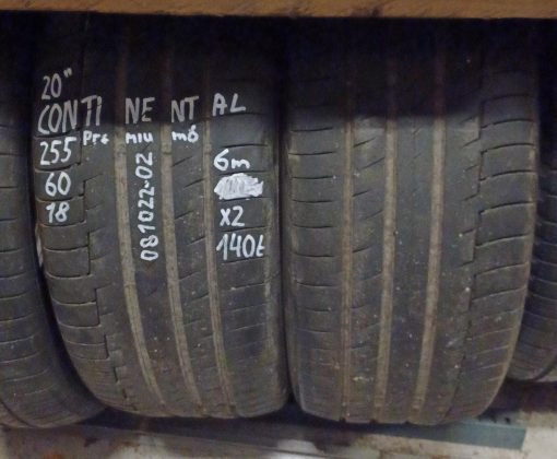 K 255/60R18 Continental Premium Con6 kesä 6mm / K3