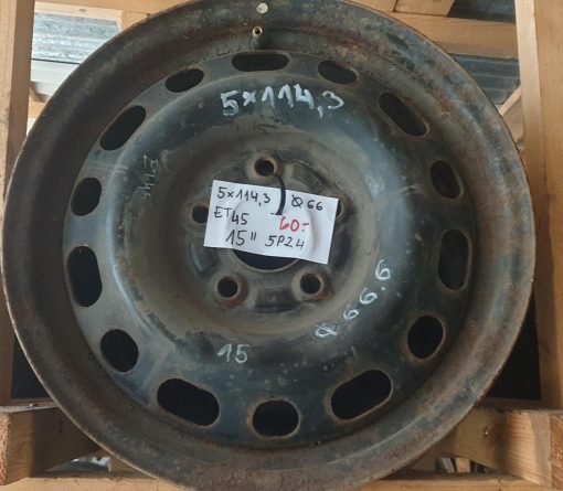 15" 5X114,3 KR66 ET45