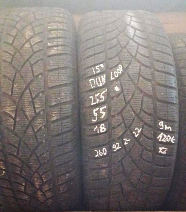 255/55R18 Dunlop kitka 9mm/ 5P55