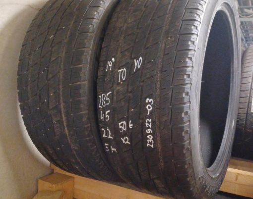 k 285/45R22 Toyo 5mm kitka/ 5P16