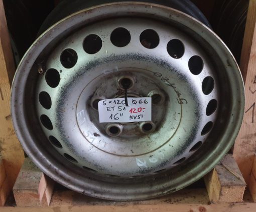 16" 5X120 KR66 ET51