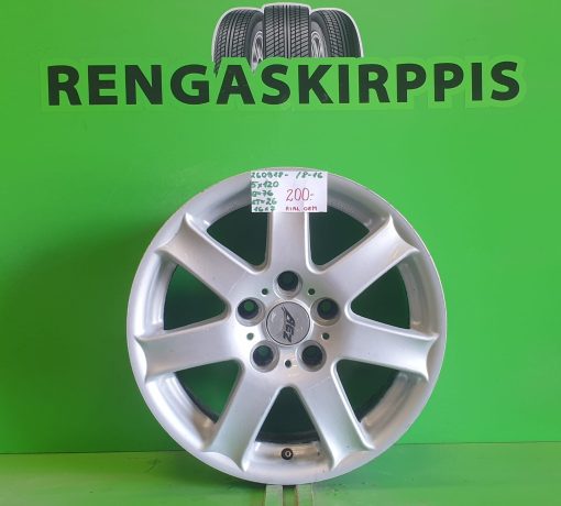 16" 5x120 KR76 ET26  7" Rial oem :::