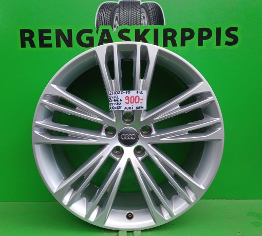 20" 5x112 ET30 K66,6 20"x8,5 AUDI OEM