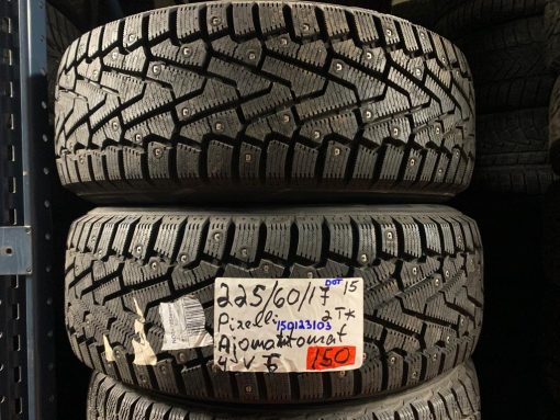 225/60R17 Pirelli nasta ajomattomat / 4V6