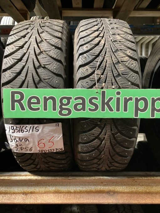 195/65R15 Sava nasta 8mm / 2P56