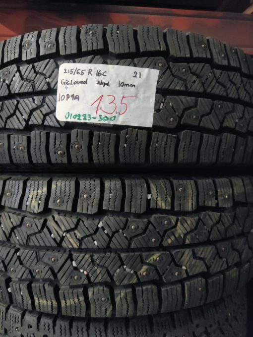 215/65R16C Gislaved nasta 10mm / 10P1A