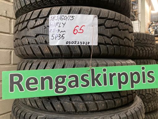 K 185/60R15 Hifly nasta 8,5-9mm DOT19 5P35