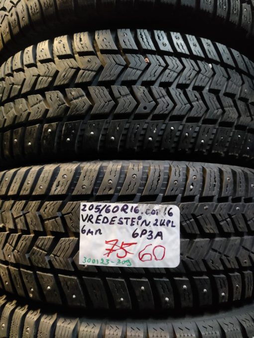 205/60R16 Vredestein nasta 6mm / 6P3A