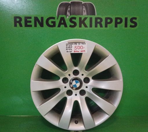 17" 5x120 ET20 K72,5 L7,5 BMW Oem