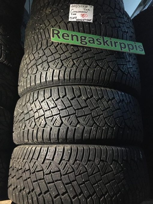 K 265/50R20 Continental nasta 7mm DOT16 10P3