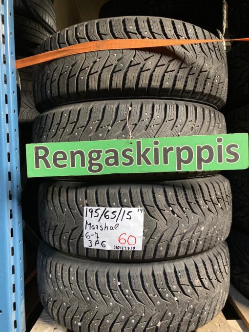 K 195/65R15 Marshal nasta 6-7mm DOT14 3P6