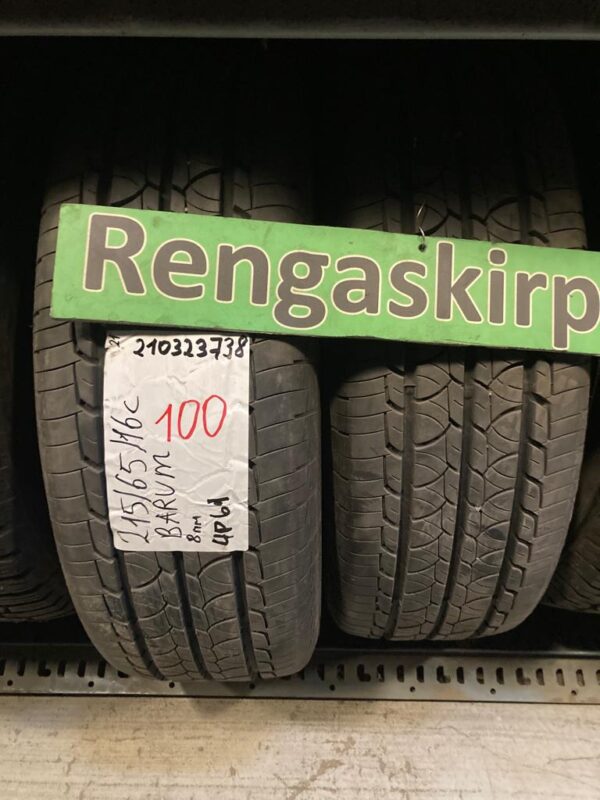 215/65R16C Barum kesä 8mm / 4P61