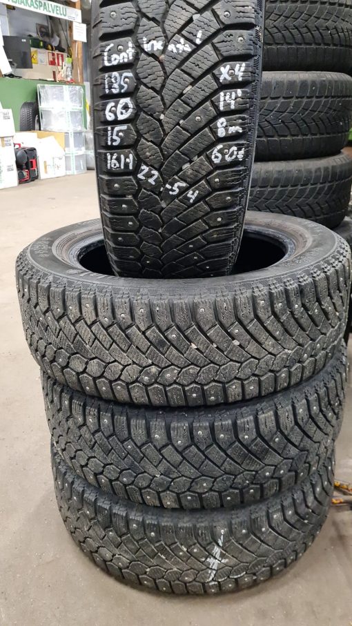 K 185/60R15 Continental nasta 8mm / 2P10