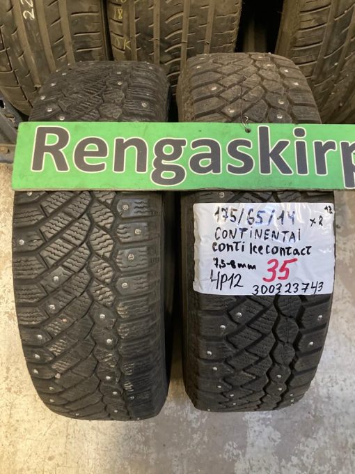 K 175/65R14 Continental Conti IceContact nasta 7,5-8mm 1V2-2