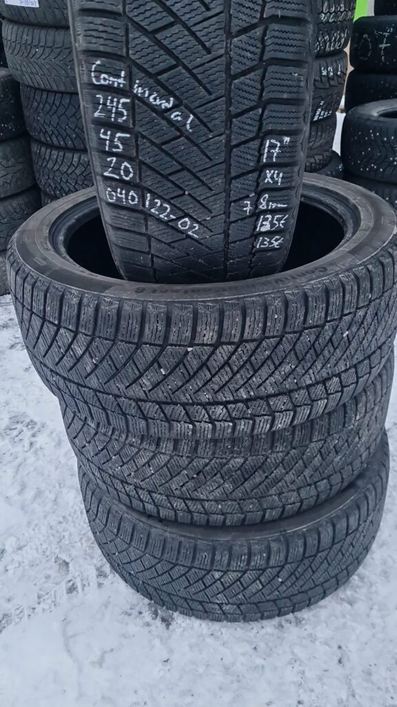 k 245/45R20 Continental kitka 7-8mm/ 6-54