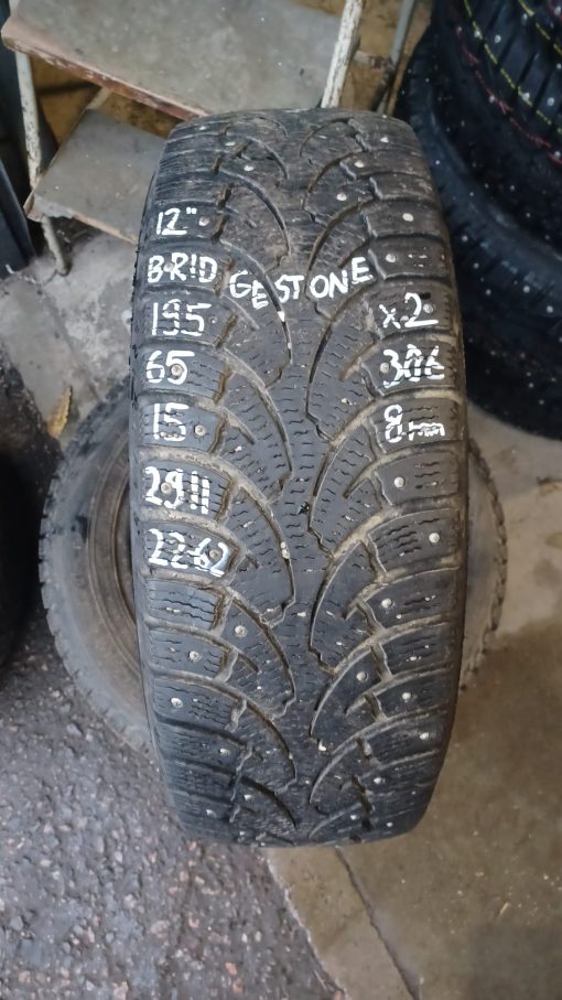 K 195/65R15 Bridgestone nasta 8mm / K2