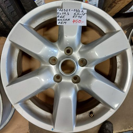17" 5x114,3 ET45 K66  6,5" :::