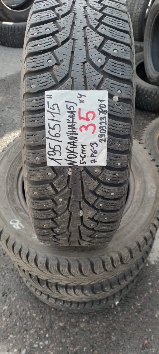 K 195/65R15 Nokian HKPL 5 nasta 5-6mm 7P6-3