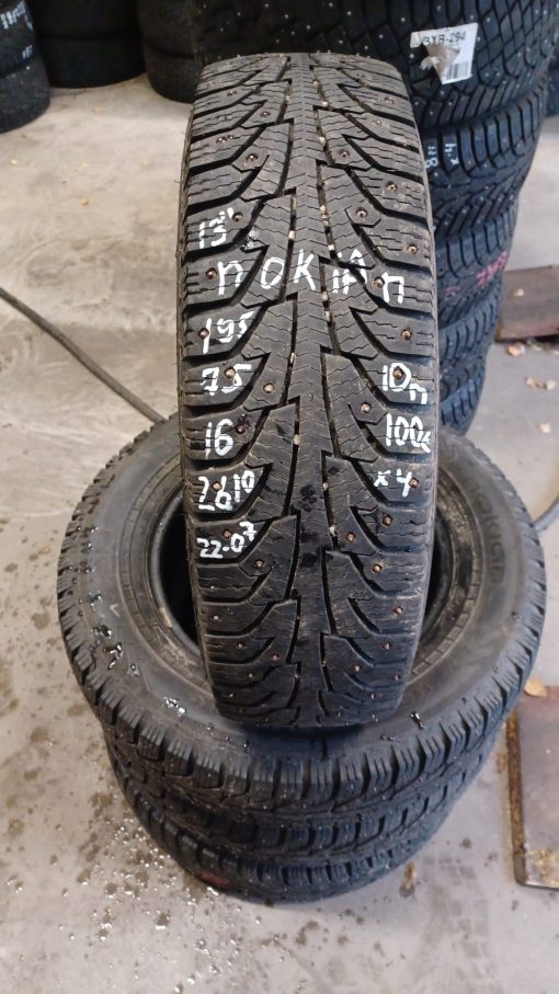 K 195/75R16 Nokian nasta 10mm / K8
