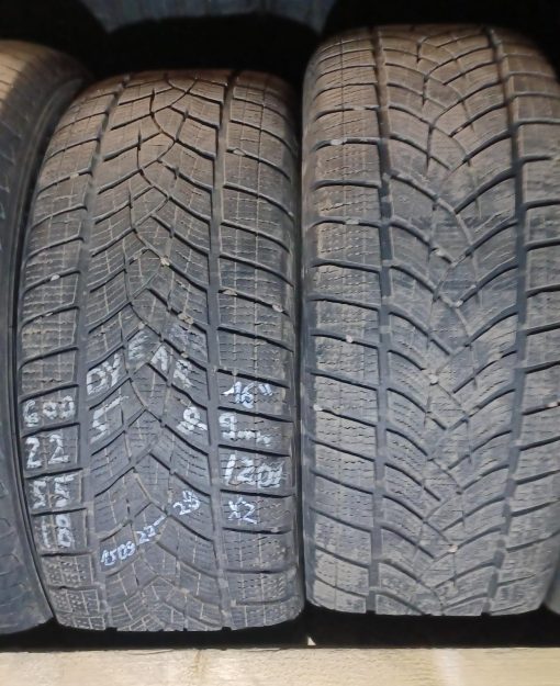 225/55R18 Goodyear kitka 8-9mm / 5P32