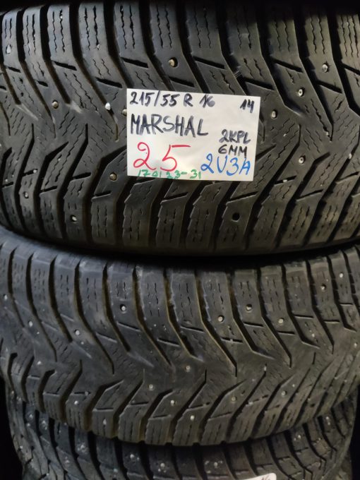 K 215/55R16 Marshal nasta 6mm DOT14 5P8-2  MT