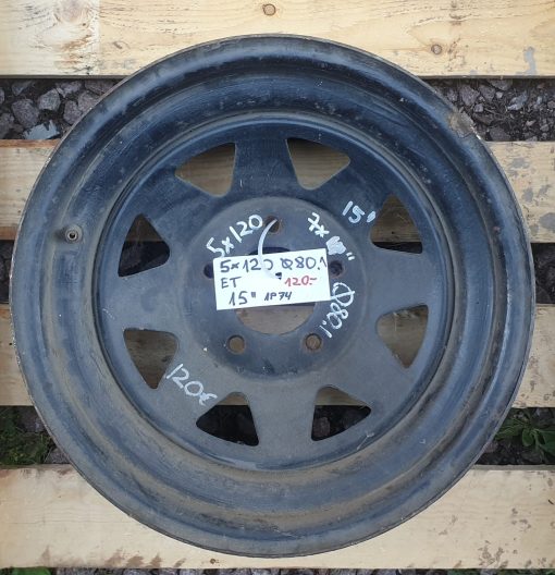 15" 5X120 KR80,1 ET10