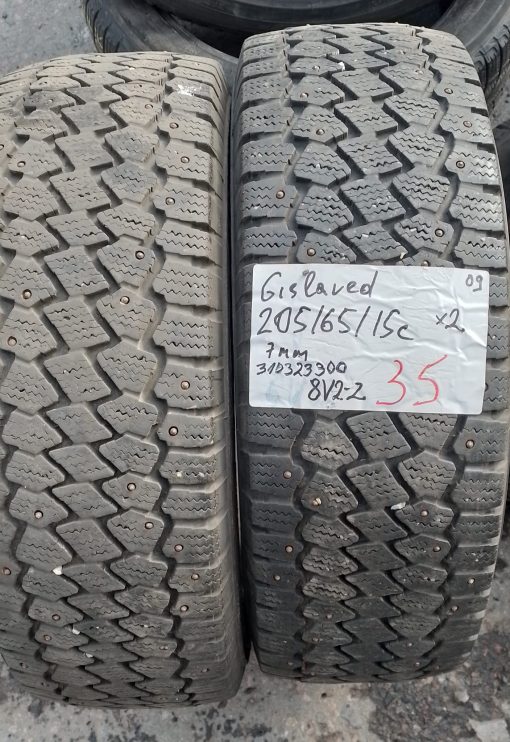 K 205/65R15c Gislaved nasta 7mm 8V2-2