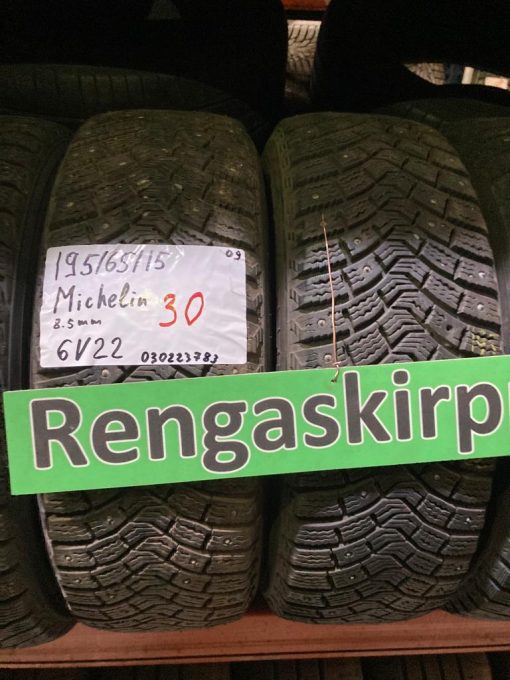 K 195/65R15 Michelin nasta 8,5mm DOT09 6V22