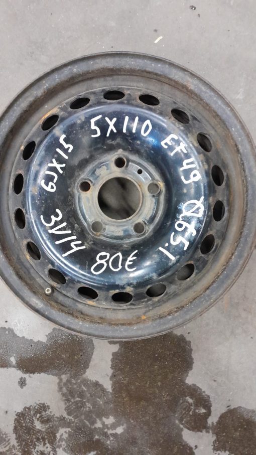 15" 5x110 KR65,1 ET49