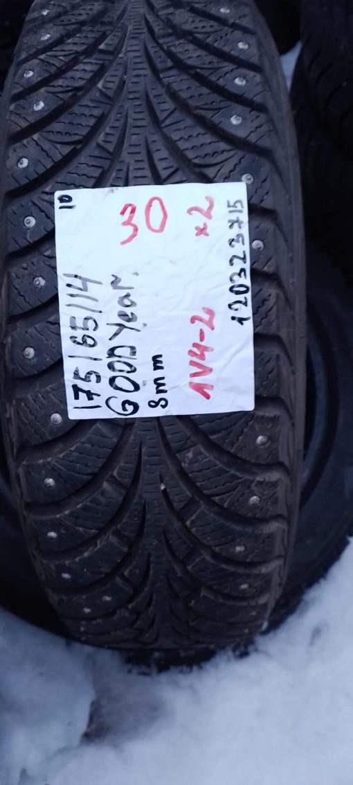 K 175/65R14 Goodyear nasta 8mm DOT10 1V4-2