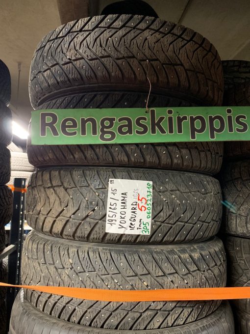 K 195/65R15 Yokohama Iceguard nasta 7mm 3P5