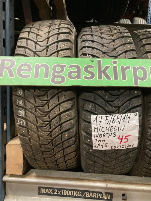 K 175/65R14 Michelin North 3 nasta 7mm 2P45