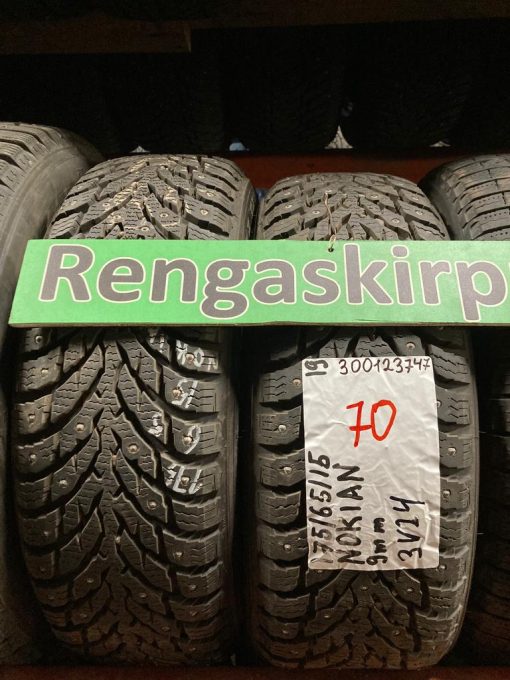 K 175/65R15 Nokian nasta 9mm DOT19 3V24