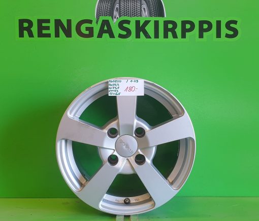15" 4x114,3 KR73,1 ET43  6,5" :::