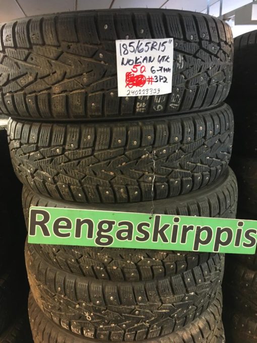 K 185/65R15 Nokian nasta 6-7mm DOT11 7V5-2 #