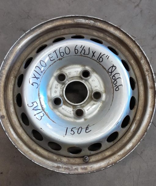 16" 5x120 ET60 K66,6 L6,5J